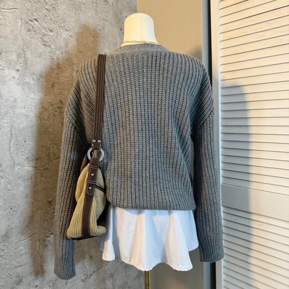 Grey Time and Tru Sweater With Buttons - Picture 5 of 7